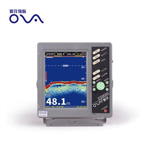 dziļuma zondes zivju meklētājs